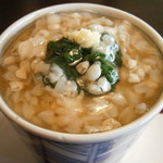 土家 - 24年1月　毛ガニ入り蕎麦の実餡かけの茶碗蒸し