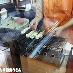 千明だんご - 焼き立てでし