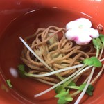 さかい - そばのすまし汁