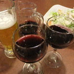 ステーキ宮 - ワインとビール