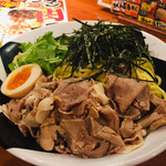 つけ麺　おんのじ - 冷やし肉つけそば 890円 大盛り