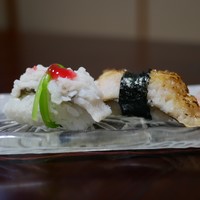 淡路島 さと味 - ☆鱧寿司２種盛り(*^_^*)☆