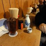寒かったので熱燗で