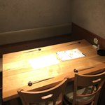 Shunsai Kadokaze - 2階のテーブル席