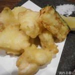 はなれ びんび家 - 天然鯛白子天ぷら