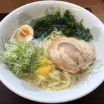 大山田パーキングエリア（上り線）スナックコーナー - あおさ海苔ゆず塩ラーメン