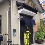 そば政 - 祠のようなひっそりとした店構え