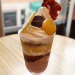 リンツ ショコラ カフェ - リンツ レモン ショコラパフェ