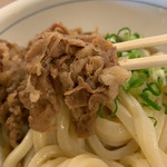 おうどん 瀬戸晴れ - お肉やわらか～♬