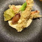 宮坂 - ⑥ズワイガニの天ぷら