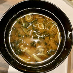 宮坂 - ⑨味噌汁
