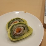 すし人　酒伊 - 2019.7.子持ちシャコの野菜巻き