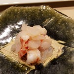 すし人　酒伊 - 2019.7.白海老と車海老