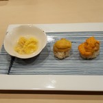 すし人　酒伊 - 2019.7.雲丹３種