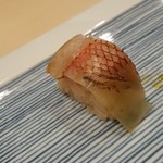 すし人　酒伊 - 2019.7.金目鯛のバッテラ