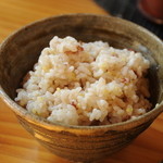 とるーす - 赤米・もちきび入りごはん