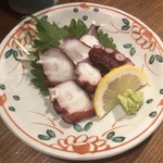 徳田酒店 - 北海道 真だこ造り 440円