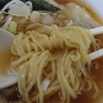 寺カフェ 中華そば水加美 - 細麺