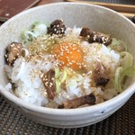 拉麺食堂 らいもん - 卵かけご飯300円