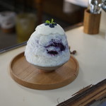 マルモ食堂 - ブルーベリーミルク