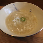 柚木元 - 根羽川天然鮎のにゅうめん