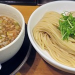 清麺屋 - 【鶏もつつけ麺 中 + 熟鮮玉子】￥830 + ￥100