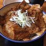 銀の舞 - 豚丼アップ