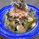 Sea grape and Okinawa mozuku sea salad