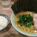 ラーメン 清水家 - ラーメン並＋のり増し＋ライス！