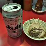 千里眼 - ビールと追加の豚1枚