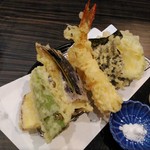 蕎麦 やすたけ - 天ぷら