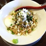 金町製麺 - 山形だしの和えそば　800円