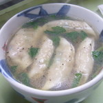 鯉とうなぎのまるます家 - 水餃子