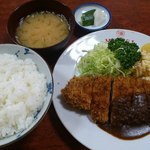 三好弥 - ロースカツランチ \700