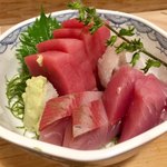 大衆割烹 三州屋 - 刺身盛り合わせ  950円