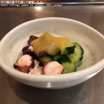 おきらくや - たこときゅうり（からし酢味噌）
