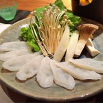 魚河岸 宮武 - （2019年6月）
      蛸のしゃぶしゃぶ