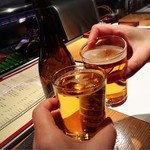 魚河岸 宮武 - （2019年4月）
      （宮武さんでは）平成最後の乾杯！