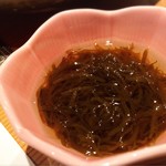 魚河岸 宮武 - （2019年3月）
      お口直しのもずく酢❤︎