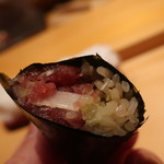 鮨 さかい - ねぎとろ巻き