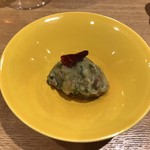 一碗水 - 炒麻豆腐(発酵させた緑豆のおから 羊脂かけ)