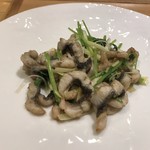 一碗水 - 芫爆鰻魚(愛知県産鰻 香菜と黄ニラの北京式炒め)