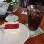 アートカフェ 松屋 - 料理写真:ケーキセット