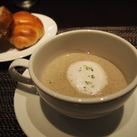 伊勢ケ丘庭 - きのこのスープ　おいしぃ～！