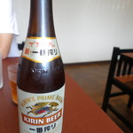 Menya Musubi - 瓶ビール(一番搾り)500円