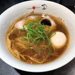 Japanese Soba Noodles 蔦 - 【2019年06月】味玉醤油＠1,110円、提供時。
