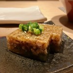 地葉はなれ - 2019.6.  そぼろの煮凝り