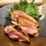 地葉はなれ - 2019.6.  脛肉のたたき