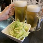 虎串 - ビールもおいしぃ