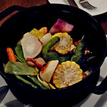 Mardi Gras - 季節野菜の鉄鍋ロースト